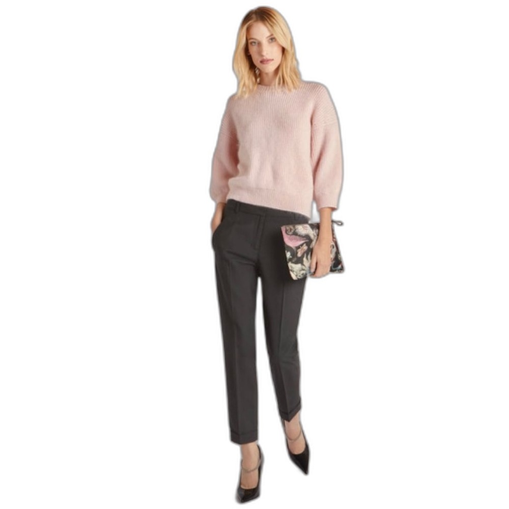 3.1 phillip lim pink 3/4 sleeve sweater size M